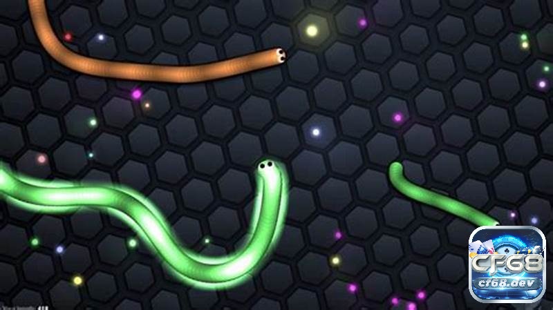 Game Slither.io: Khám phá thế giới rắn săn mồi trên điện thoại Thu thập ánh sáng và tránh va chạm với các con rắn khác để phát triển thành rắn lớn nhất nhé!
