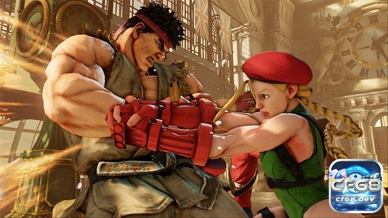 Game Street Fighter V - Game song đấu võ thuật cực hấp dẫn Game Street Fighter V vẫn giữ được phong cách nghệ thuật hoạt hình đặc trưng