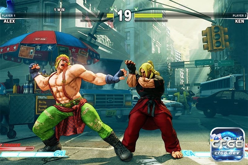 Game Street Fighter V - Game song đấu võ thuật cực hấp dẫn Chế độ đối kháng trực tuyến