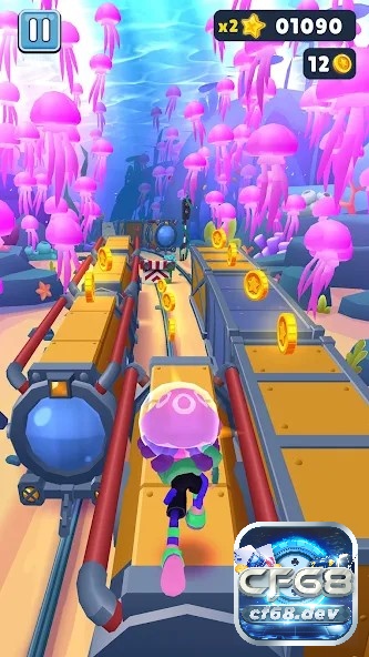 Game Subway Surfers - Game hành động vui nhộn Game Subway Surfers có lối chơi hành động tốc độ cao hấp dẫn