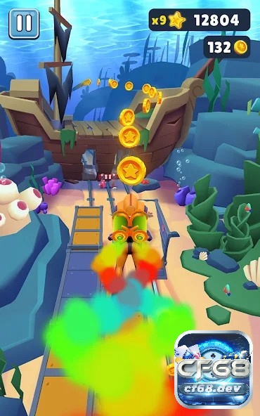 Game Subway Surfers - Game hành động vui nhộn Các trang bị hỗ trợ giúp bạn chạy nhanh hơn và vượt qua các chướng ngại vật dễ dàng
