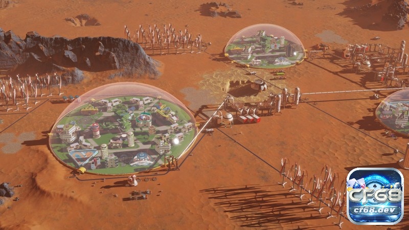 Game Surviving Mars: Tựa game chinh phục sao hỏa cực hay Lối chơi của Surviving Mars đòi hỏi sự sáng tạo và quản lý thông minh để xây dựng một thành phố bền vững