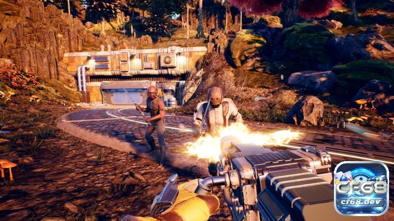 Game The Outer Worlds - Cuộc hành trình khám phá bí ẩn vũ trụ Vũ khí cận chiến và tầm xa trong game