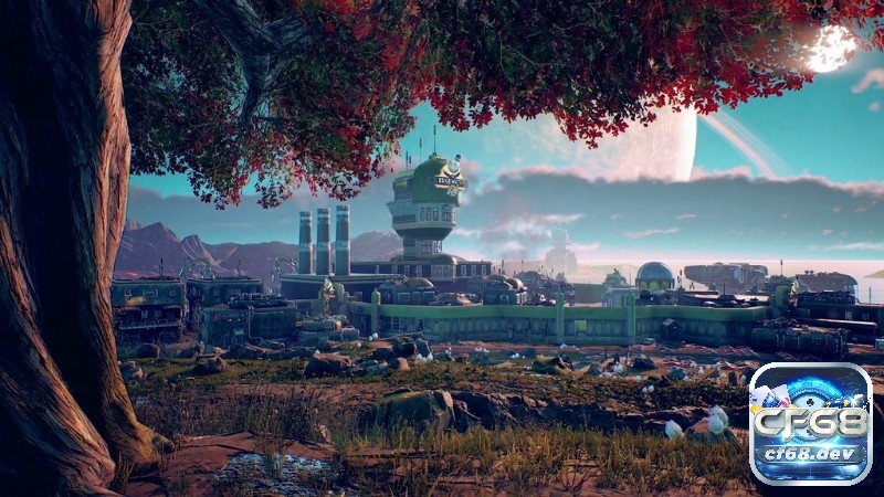 Game The Outer Worlds - Cuộc hành trình khám phá bí ẩn vũ trụ Hành tinh Halcyon có cảnh quan hoang dã