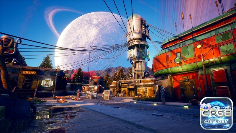 Game The Outer Worlds - Cuộc hành trình khám phá bí ẩn vũ trụ Đồ họa game vô cùng chân thật