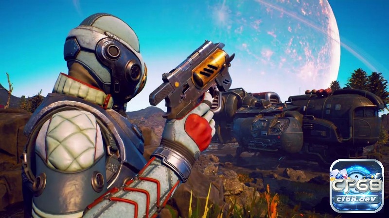 Game The Outer Worlds - Cuộc hành trình khám phá bí ẩn vũ trụ Game The Outer Worlds diễn ra tại một thuộc địa ngoài không gian