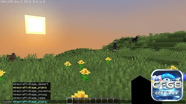 Lệnh tìm làng trong minecraft - Hướng dẫn thực hiện thành công Lệnh tìm làng trong minecraft trên máy tính