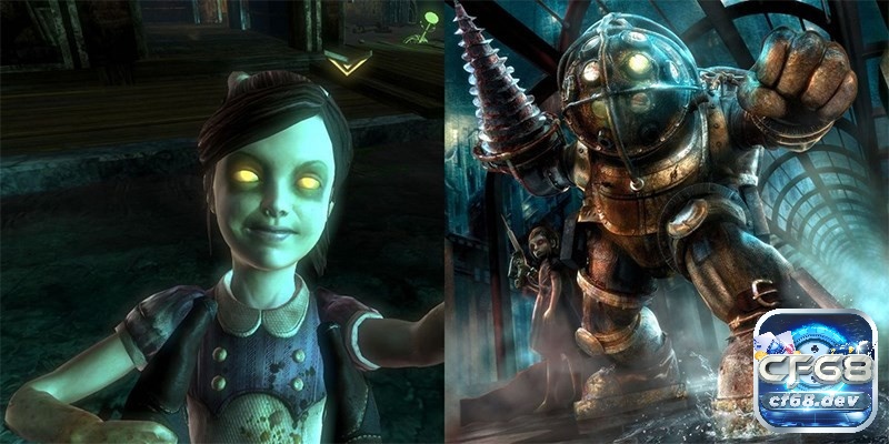 Game BioShock - Game bom tấn bắn súng góc nhìn thứ nhất Người chơi phải đối mặt với những thách thức khắc nghiệt