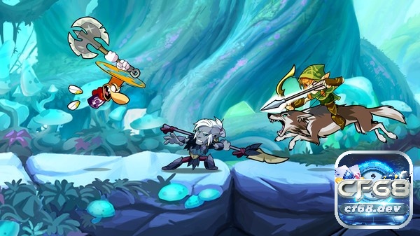 Game Brawlhalla - Game hành động đối kháng hấp dẫn Các vật phẩm trong game Brawlhalla đa dạng giúp tăng lợi thế cho bạn trong các trận chiến