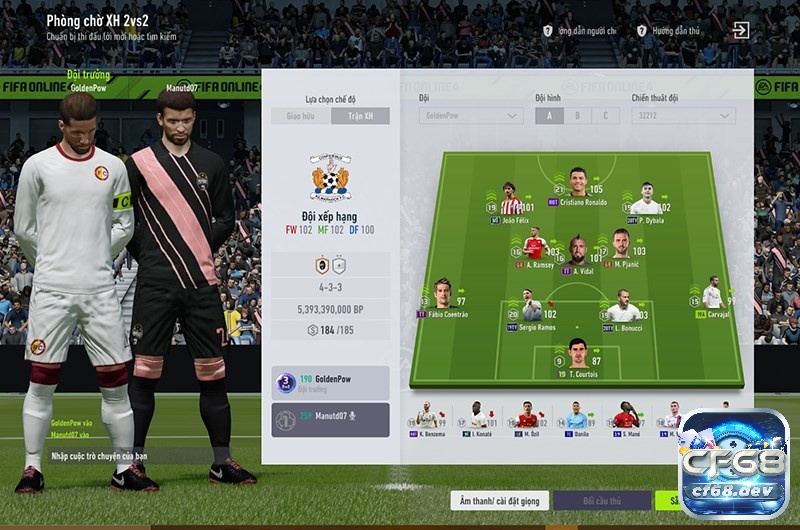Game EA Sports FIFA Online 4: Tựa game bóng đá cực hay Phối hợp với đồng đội thật tốt để cùng nhau chinh phục đỉnh cao và vươn tới thành công trong Game EA Sports FIFA Online 4 nhé!