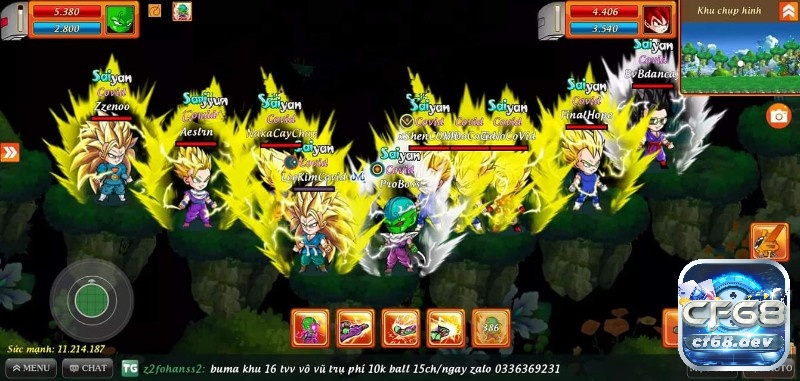 Game Gọi rồng Online - Game nhập vai MMORPG hấp dẫn Cốt truyện game Gọi Rồng Online xoay quanh thế giới 7 viên ngọc rồng huyền thoại