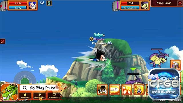 Game Gọi rồng Online - Game nhập vai MMORPG hấp dẫn Game Gọi Rồng Online có lối chơi nhập vai MMORPG quen thuộc
