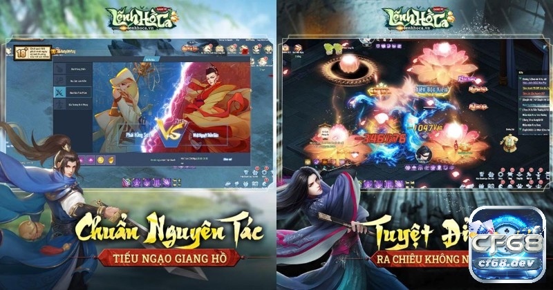 Game Lệnh Hồ Ca - Game nhập vai kiếm hiệp đỉnh cao Cốt truyện game dựa trên nguyên tác của tác phẩm Tiếu Ngạo Giang Hồ nổi tiếng của Kim Dung