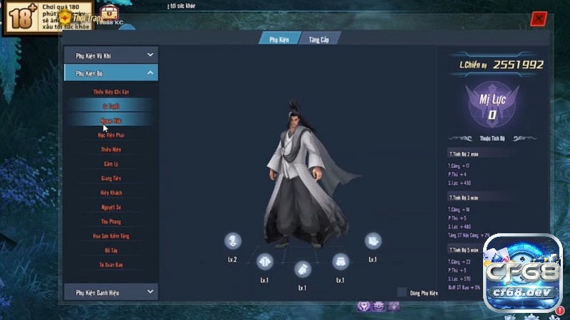Game Lệnh Hồ Ca - Game nhập vai kiếm hiệp đỉnh cao Bạn sẽ hóa thân thành nhân vật Lệnh Hồ Xung và gặp gỡ nhiều nhân vật quen thuộc khác trong game