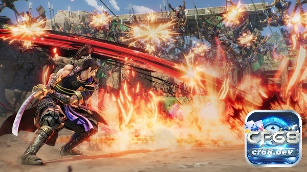 Game SAMURAI WARRIORS 5 - Game hành động đỉnh cao Game Samurai Warriors 5 có lối chơi hành động chặt chém vô cùng kích thích