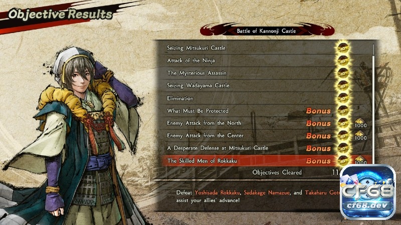 Game SAMURAI WARRIORS 5 - Game hành động đỉnh cao Bạn sẽ hoàn thành nhiều nhiệm vụ chiến đấu đầy khó khăn trong game