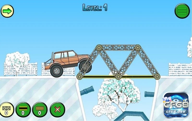 Game xây cầu: Top các tựa game xây dựng cầu độc đáo nhất Frozen Bridges với lối chơi đầy thách thức mang lại một trải nghiệm giải trí độc đáo và đáng nhớ cho người chơi.