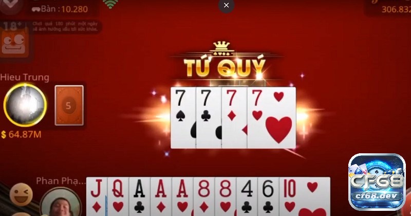 Luật chơi Tiến Lên Miền Nam: Cách chơi, kinh nghiệm chơi hay Quy định về chặt bài trong luật chơi Tiến Lên Miền Nam tạo ra các pha đối đầu hồi hộp và căng thẳng
