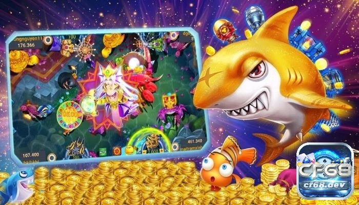 Tro chơi ban ca: game dại chiến thủy cung siêu hấp dẫn Luật chơi game bắn cá là dùng đạn hạ gục cá trên màn hình của người chơi