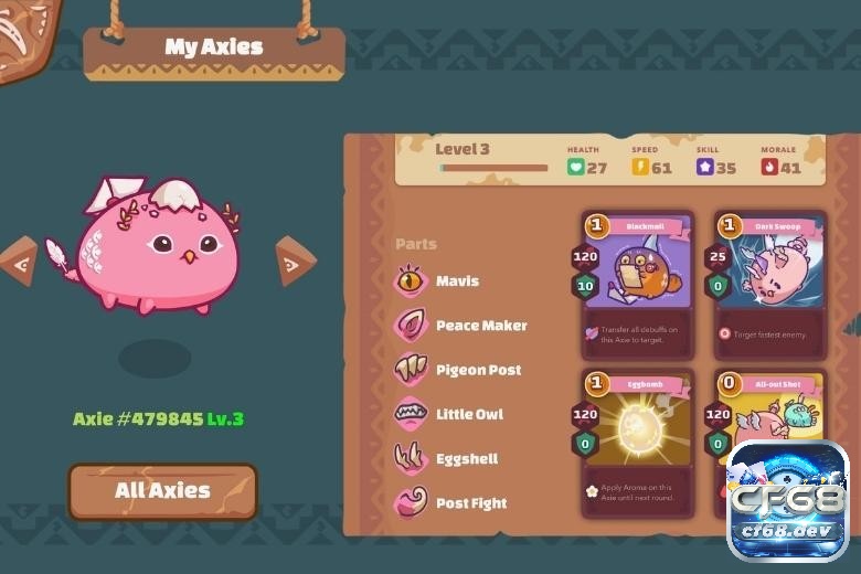 Chơi game axie infinity: Tìm hiểu cách chơi chi tiết cho tân thủ Hiểu rõ các chỉ số của Axies là chìa khóa để tối ưu hóa sức mạnh và chiến thuật trong game.