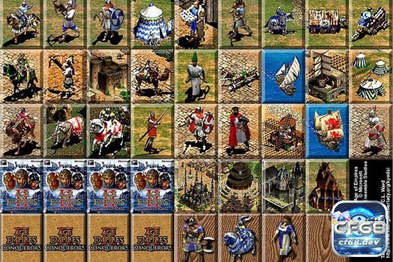 Game Age of Empire 2 - Game chiến thuật xây dựng đế chế Binh chủng trong Age of Empires 2 đa dạng bới quân đội trên đất liền và quân đội trên biển