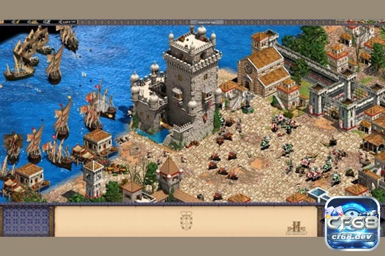 Game Age of Empire 2 - Game chiến thuật xây dựng đế chế Bộ binh trong Age of Empires 2 đóng vai trò quan trọng trong các cuộc chiến