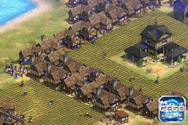 Game Age of Empire 2 - Game chiến thuật xây dựng đế chế Đồ họa và âm thanh của game Age of Empire 2 đã được cải thiện so với Age of Empires 1