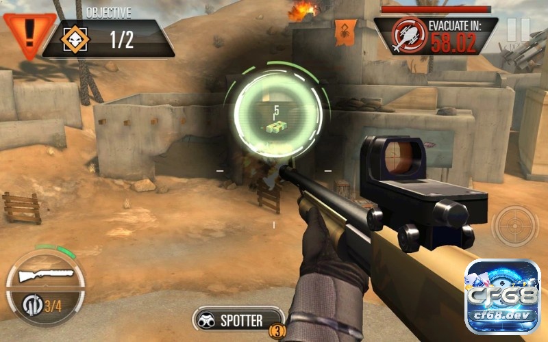 Game bắn súng offline: Top 6 game hay mà bạn nên chơi Sniper X with Jason Statham đưa bạn vào vai một tay súng bắn tỉa dày dạn kinh nghiệm