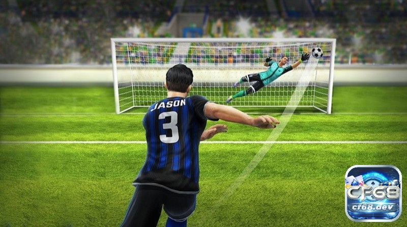 Game bóng đá hay: Top 6 tựa game kịch tính ai cũng mê Trong Football Strike người chơi có thể tham gia đấu đối kháng trực tiếp với bạn bè