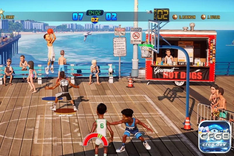 Game bóng rổ: 5 tựa game hấp dẫn chơi cực vui, cực đỉnh Gameplay của trò chơi tập trung vào các động tác ấn tượng
