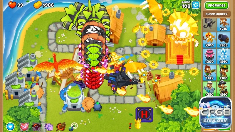 Game chiến thuật hay: 9 tựa game đình đám không thể bỏ qua Bloons TD 6 là phần thứ sáu trong loạt game chiến thuật phòng thủ tháp nổi tiếng