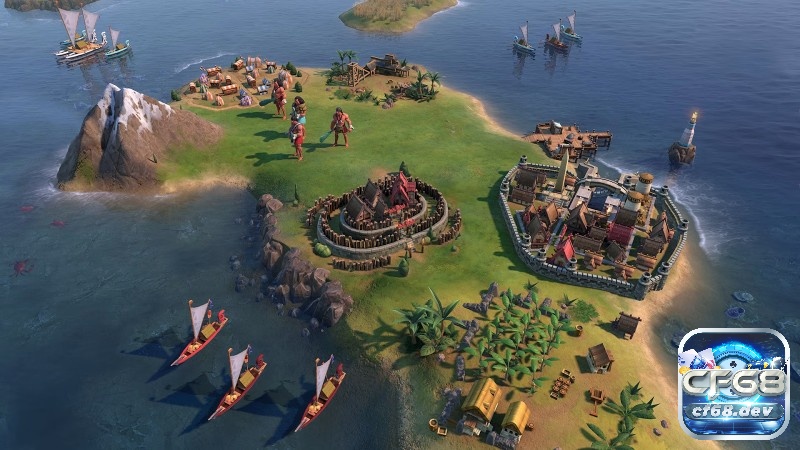 Game chiến thuật pc: 5 game khiến bạn “đứng ngồi không yên" Civilization VI là một kiệt tác trong thể loại game chiến thuật PC