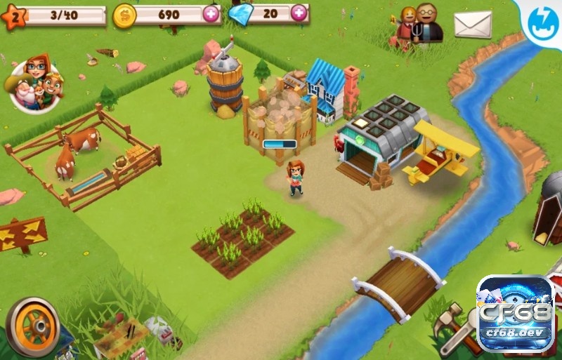 Game nông trại: Top 12 tựa game phải thử 1 lần trong đời Farm Story 2 mang đến một trải nghiệm nông trại đầy màu sắc và sôi động