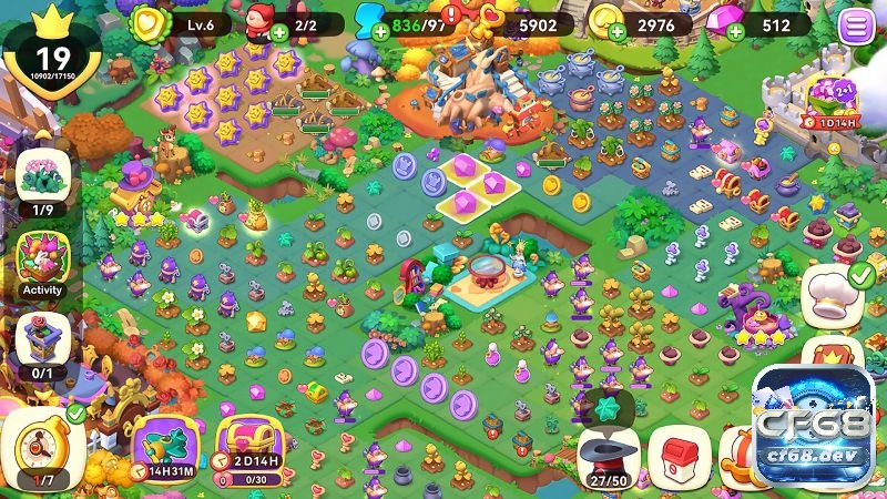 Game nuôi rồng: Top 7 game siêu cuốn, siêu gay cấn Mergeland đưa người chơi đến một vùng đất vô danh bị nguyền rủa