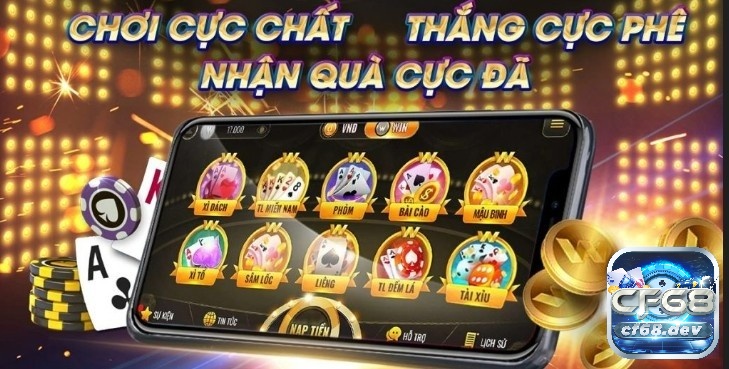 Danh bai on line là gì? Trải nghiệm chất lượng tại CF68 Game online nhưng tỷ lệ thắng vô cùng cao