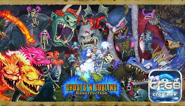 Game khó nhất thế giới: Top 8 tựa game ai chơi cũng mê Ghost 'n Goblins được biết đến với độ khó "khó nhằn" cao