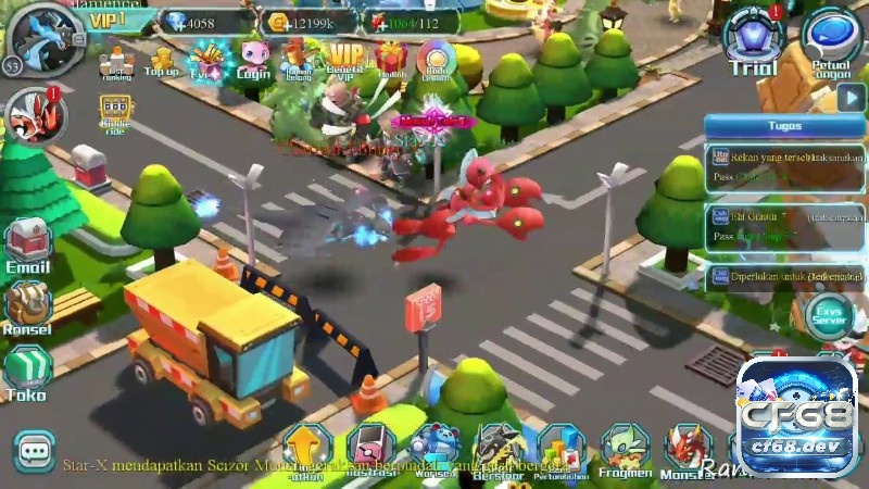 Game poke đại chiến: Review tựa game pokemon huyền thoại Đồ họa 2D sinh động và bắt mắt, tái hiện thế giới Pokemon vô cùng đẹp mắt