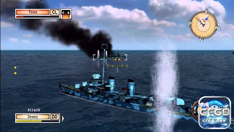 Game tàu chiến: Top 6 tựa game phải thử ngay hôm nay Battlestations Midway là một game tàu chiến thiên về hành động và chiến lược