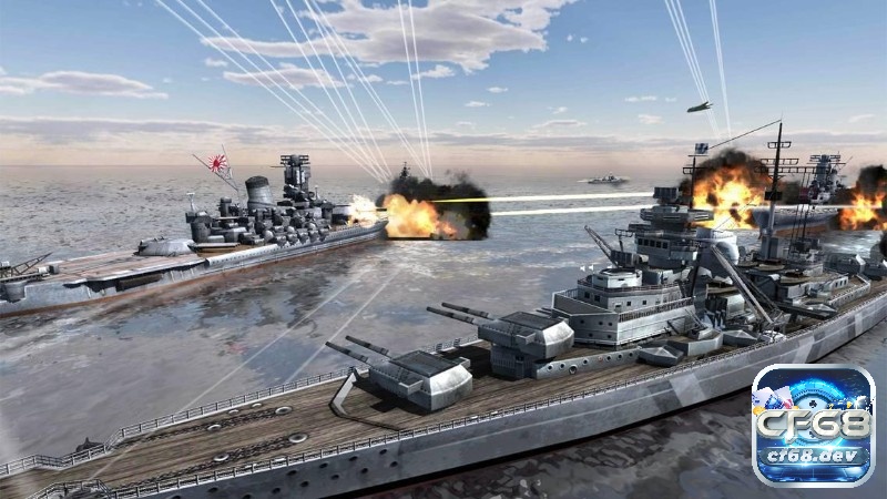 Game tàu chiến: Top 6 tựa game phải thử ngay hôm nay World Warships Combat tái hiện Chiến tranh thế giới thứ 2