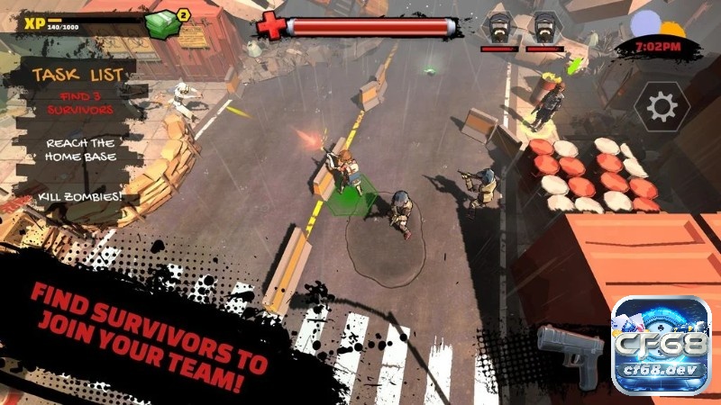 Những game không cần wifi: Top game hấp dẫn trên điện thoại The World Has Gone - tựa game không cần wifi đưa bạn vào cuộc chiến sinh tồn giữa thế giới đầy rẫy Zombie