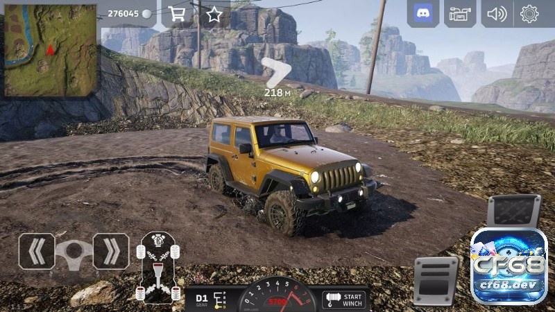 Những game không cần wifi: Top game hấp dẫn trên điện thoại Off Road: 4x4 Truck Games - một trong những game không cần wifi mang đến cảm giác lái xe off-road vô cùng chân thực