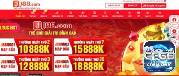 J88 - Nền tảng cá cược trực tuyến sôi động, uy tín bảo mật Những khuyến mãi nổi bật tại J88