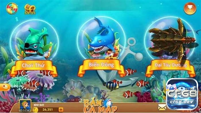 Game bắn cá miễn phí: Top game bắn cá cực hấp dẫn, thú vị Bắn cá mập - tựa game lý tưởng cho những ai muốn chinh phục các loài cá khổng lồ và nhận thưởng lớn.