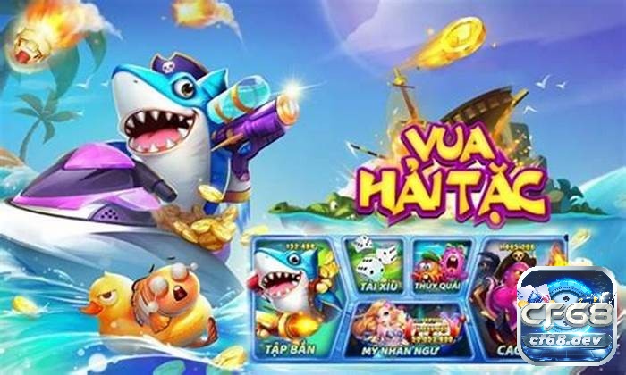 Game bắn cá miễn phí: Top game bắn cá cực hấp dẫn, thú vị Bắn cá vua hải tặc - cuộc chiến giữa đại dương vô cùng thú vị