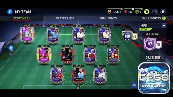 Game fifa mobile: Trải nghiệm tựa game bóng đá cực hấp dẫn Game fifa mobile sở hữu cầu thủ đa dạng giúp người chơi tùy biến chiến thuật theo ý thích.