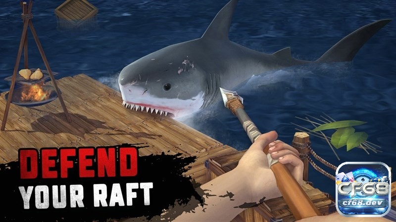 Game mobile online cho các cặp đôi yêu xa: Top game hấp dẫn Raft Survival là thử thách sinh tồn đầy thú vị cho cặp đôi yêu xa.