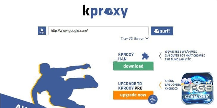 Hướng dẫn dùng VPN truy cập CF68 khi bị chặn đơn giản nhất Sử dụng các trang web về Proxy để vượt rào