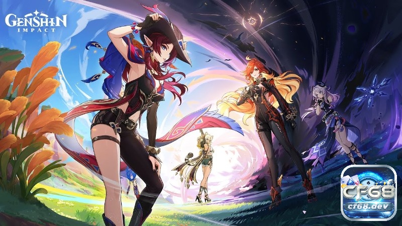 Top game mobile hay android ios hấp dẫn đáng chơi nhất Top game mobile hay android ios - Genshin Impact