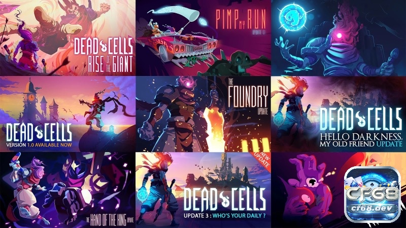 Best offline mobile games hay nhất 2024-25 không cần internet Dead Cells trò chơi hành động phiêu lưu với yếu tố roguelike có độ khó cao thuộc Best offline mobile games