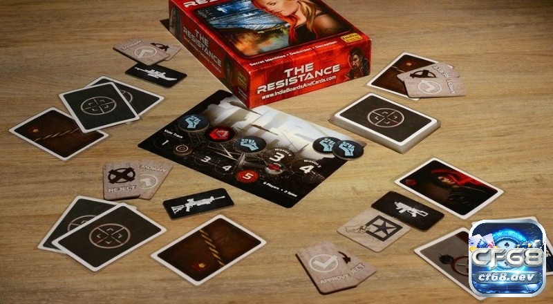 Board game Resistance - Game thẻ bài căng não, hấp dẫn Cách chơi tựa game Board game Resistance